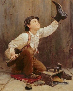  1891 Art - Shoeshine Boy 1891 Karl Witkowski